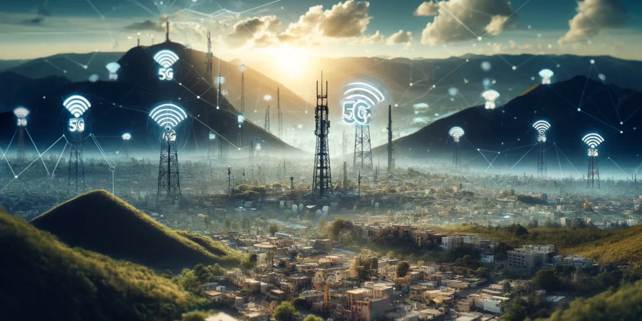 El 5G Llega Solo al 50% de la Población debido a la Compleja Orografía de México